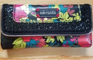 Sakroots Trifold Wallet in Rainbow Spirit Desert